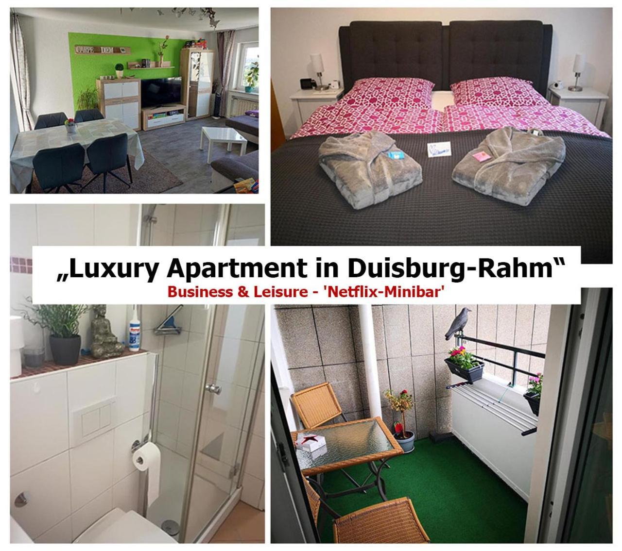 Luxury Apartment In Duisburg-Rahm - Business & Leisure - 'Netflix-Minibar' Dış mekan fotoğraf